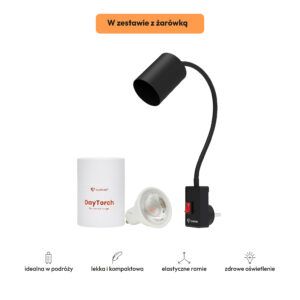 Flexo lampka do kontaktu z żarówką DayTorch GU10