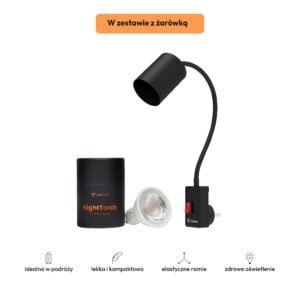 lampka Flexo do kontaktu z żarówką NightTorch