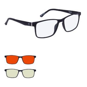 Okulary korekcyjne z nakładkami magnetycznymi Clark